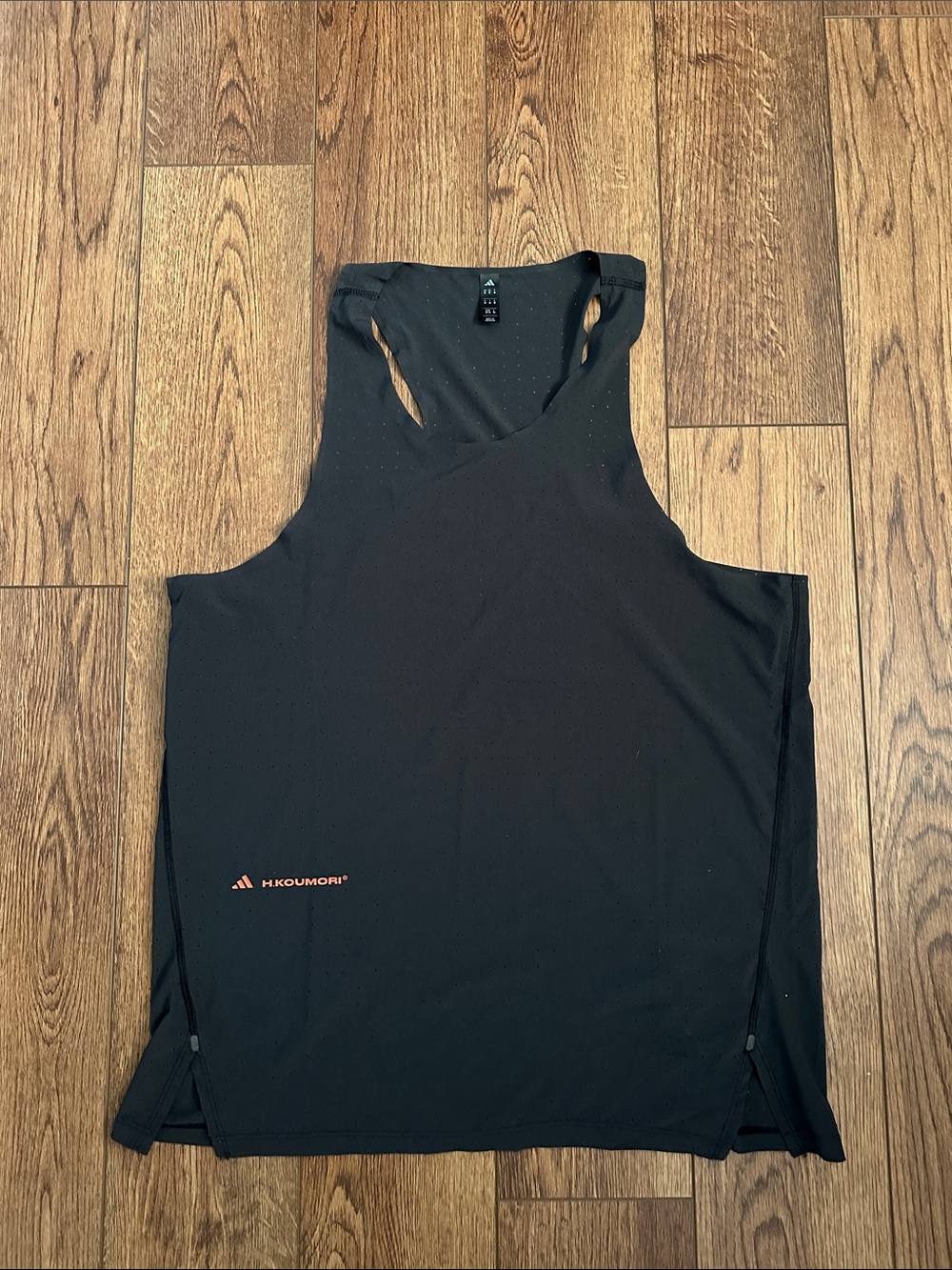 adidas H.Koumori Black Performance Perforated Tank